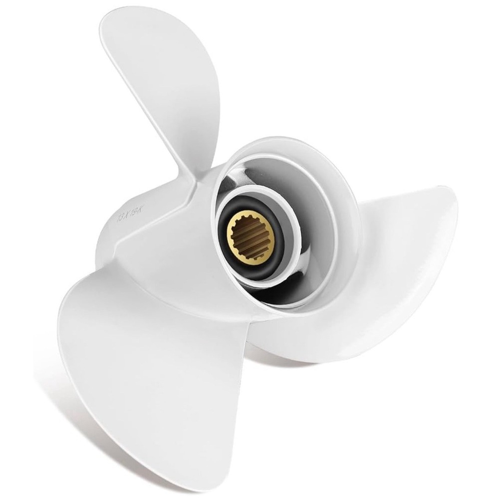 13 1/2 x 15 Aluminum Outboard Moto Boat Propeller fit Yamaha Engines 60-115HP RH